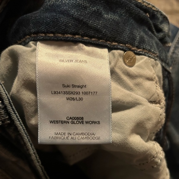 Silver suki Midwash straight cut jeans - Picture 3 of 3